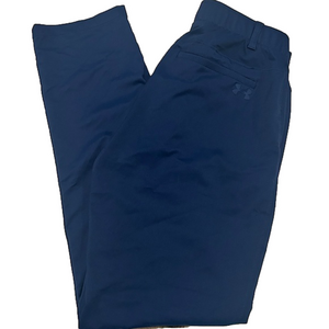 Men’s Sz M Medium Under Armour Navy Blue Showdown Pants, Golf Athleisure